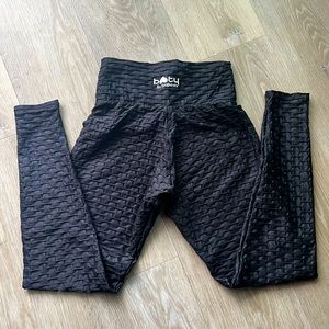 Booty by Brabant’s black  chrome leggings